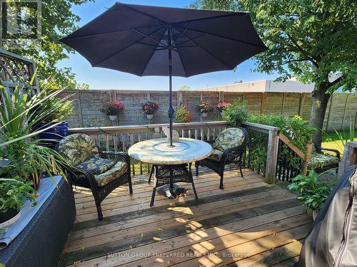 21 - 638 Wharncliffe Road S, London, ON - Outdoor With Deck Patio Veranda With Exterior