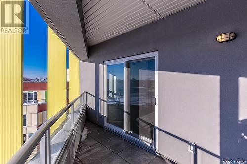 402 409 B Avenue S, Saskatoon, SK - Outdoor With Balcony With Exterior