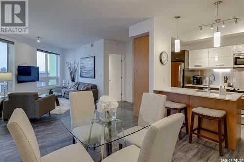 402 409 B Avenue S, Saskatoon, SK - Indoor Photo Showing Dining Room