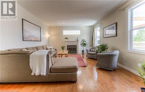 758 Lucerne Avenue, Waterloo, ON - Indoor Photo Showing Living Room With Fireplace