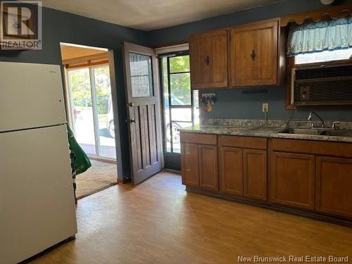 7 Decourcey Lake Road, Picadilly, NB - Indoor Photo Showing Kitchen With Double Sink