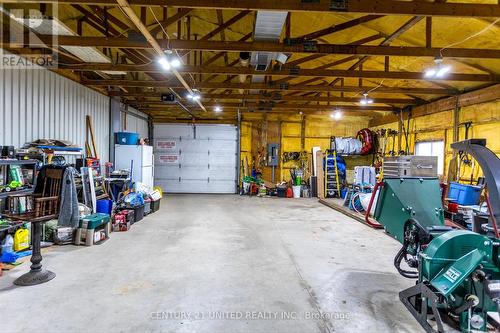 10115 County 28 Road, Hamilton Township, ON - Indoor Photo Showing Garage