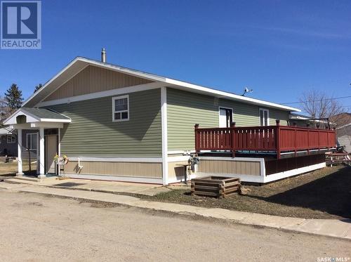 102 1St Avenue N, Marcelin, SK - Outdoor With Deck Patio Veranda With Exterior