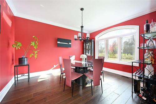 1897 Concession 8 Road W, Hamilton, ON - Indoor Photo Showing Dining Room