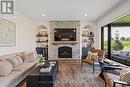 57 Greenbrier Ridge, Thames Centre (Dorchester), ON  - Indoor Photo Showing Living Room With Fireplace 