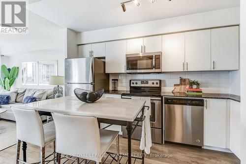 1011 - 1420 Dupont Street, Toronto (Dovercourt-Wallace Emerson-Junction), ON - Indoor Photo Showing Kitchen With Upgraded Kitchen