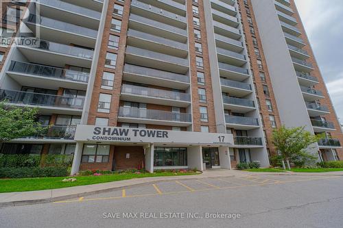 #1101 - 17 Knightsbridge Road, Brampton (Queen Street Corridor), ON - Outdoor With Balcony With Facade