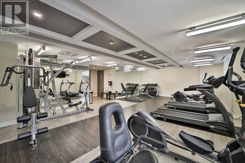 145 - 1575 Lakeshore Road W, Mississauga, ON - Indoor Photo Showing Gym Room