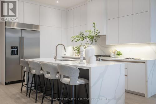 241B Evelyn Avenue, Toronto, ON - Indoor Photo Showing Kitchen With Upgraded Kitchen