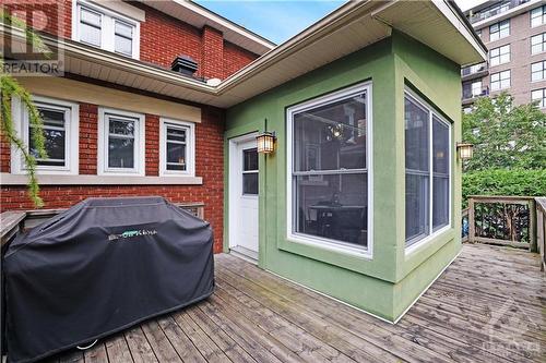 Back deck - 134 Caroline Avenue, Ottawa, ON - Outdoor With Exterior