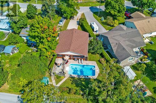 121 Queen Street, Kawartha Lakes, ON - Outdoor With In Ground Pool With View