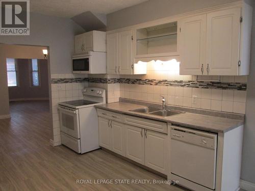 86 Earl Street, Hamilton (Gibson), ON - Indoor Photo Showing Kitchen With Double Sink