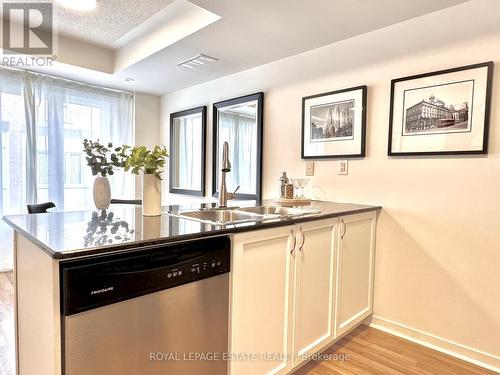 Unit #3 - 8 Florence Wyle Lane, Toronto, ON - Indoor Photo Showing Kitchen With Double Sink