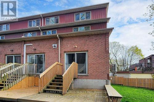 Th 16 - 32 Curzon Street, Toronto (South Riverdale), ON - Outdoor With Deck Patio Veranda With Exterior