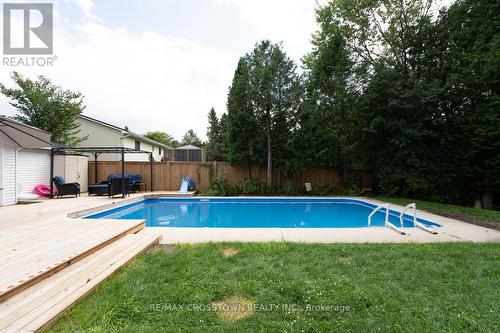 226 Thornton Avenue, Essa, ON - Outdoor With In Ground Pool With Deck Patio Veranda With Backyard