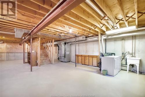 1005 Hacienda Way, Windsor, ON - Indoor Photo Showing Basement