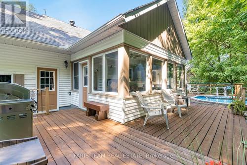 119 Silver Birch Drive, Tiny, ON - Outdoor With Deck Patio Veranda With Exterior