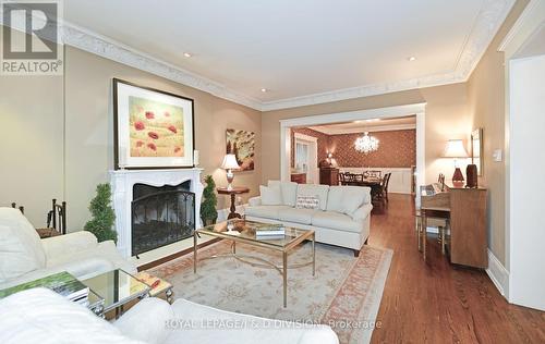 254 Russell Hill Road, Toronto (Casa Loma), ON - Indoor Photo Showing Living Room With Fireplace