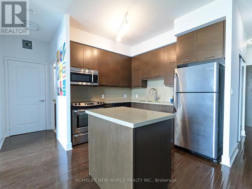 1511 - 26 Norton Avenue, Toronto (Willowdale East), ON - Indoor Photo Showing Kitchen With Stainless Steel Kitchen