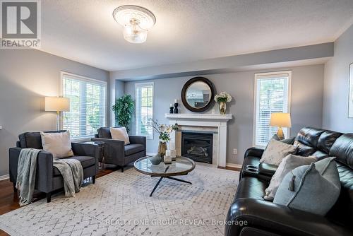 86 Strickland Drive, Ajax (Central West), ON - Indoor Photo Showing Living Room With Fireplace