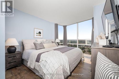 1707 - 50 Eglinton Avenue W, Mississauga (Hurontario), ON - Indoor Photo Showing Bedroom