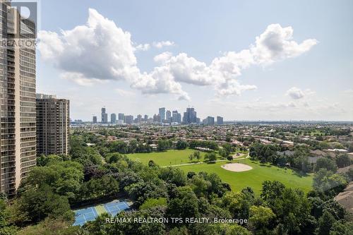 1707 - 50 Eglinton Avenue W, Mississauga (Hurontario), ON - Outdoor With View