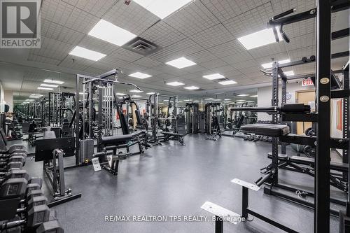 1707 - 50 Eglinton Avenue W, Mississauga (Hurontario), ON - Indoor Photo Showing Gym Room