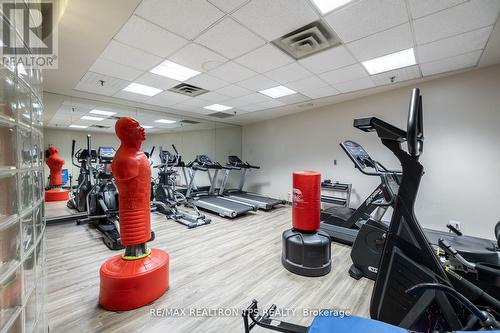 1707 - 50 Eglinton Avenue W, Mississauga (Hurontario), ON - Indoor Photo Showing Gym Room