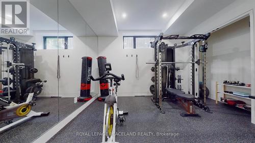 516 Trafford Crescent, Oakville (Bronte West), ON - Indoor Photo Showing Gym Room