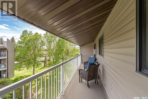 301B 55 Wood Lily Drive, Moose Jaw, SK - Outdoor With Balcony With Exterior