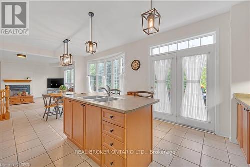 2343 Calloway Drive, Oakville (West Oak Trails), ON - Indoor Photo Showing Kitchen With Double Sink