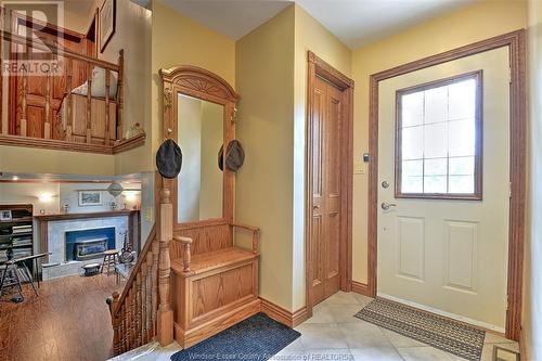 1268 County Rd 20 West, Kingsville, ON - Indoor Photo Showing Other Room With Fireplace