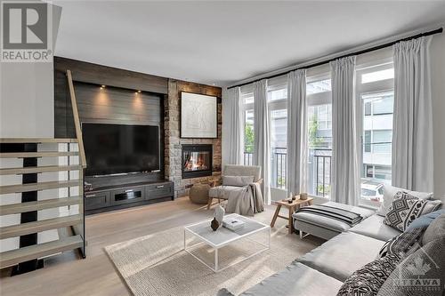 Virtually Staged - 100 Tay Street, Ottawa, ON - Indoor Photo Showing Living Room