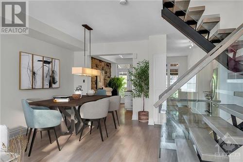 Virtually Staged - 100 Tay Street, Ottawa, ON - Indoor Photo Showing Dining Room