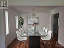 Dinning room main floor. - 6421 Beausejour Drive, Ottawa, ON  - Indoor Photo Showing Dining Room 