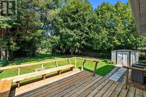 180 Mcclennan Street, Peterborough (Northcrest), ON - Outdoor With Deck Patio Veranda With Backyard