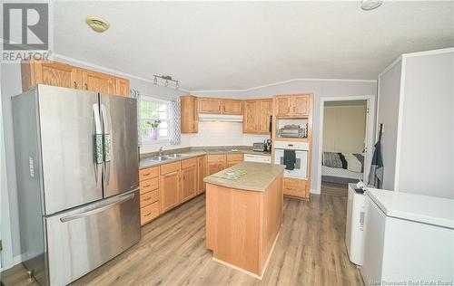 101 Glenmar Drive, Fredericton, NB - Indoor Photo Showing Kitchen With Double Sink