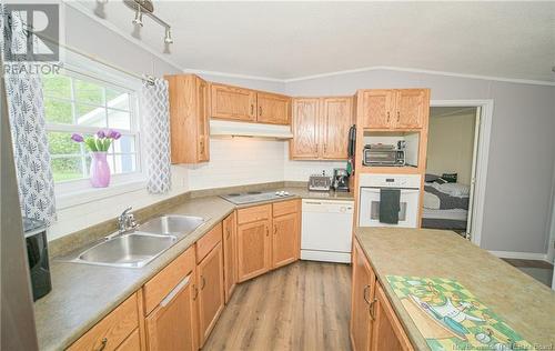 101 Glenmar Drive, Fredericton, NB - Indoor Photo Showing Kitchen With Double Sink