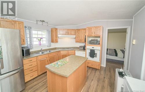 101 Glenmar Drive, Fredericton, NB - Indoor Photo Showing Kitchen With Double Sink