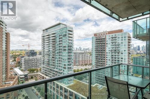 1701 - 150 East Liberty Street, Toronto (Niagara), ON - Outdoor With Balcony With View With Exterior