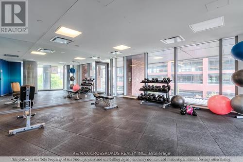 1701 - 150 East Liberty Street, Toronto (Niagara), ON - Indoor Photo Showing Gym Room