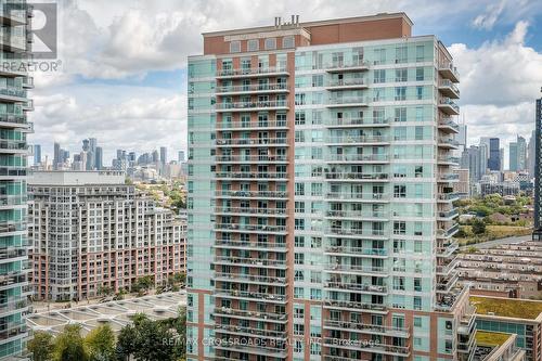 1701 - 150 East Liberty Street, Toronto (Niagara), ON - Outdoor With Balcony With Facade