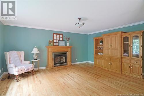 52 Maclean Court, Fredericton, NB - Indoor Photo Showing Living Room With Fireplace