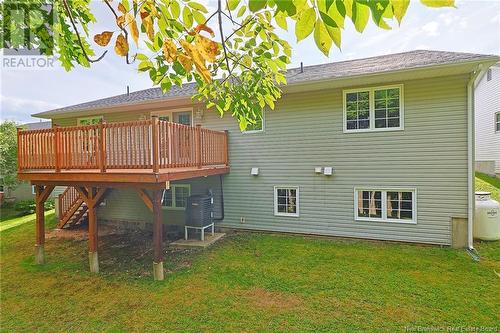 52 Maclean Court, Fredericton, NB - Outdoor With Deck Patio Veranda With Exterior