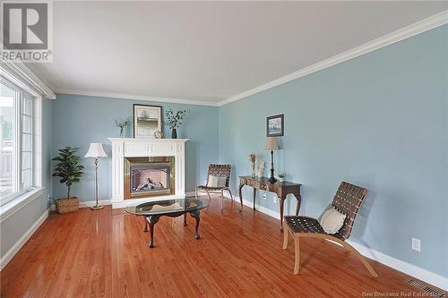 52 Maclean Court, Fredericton, NB - Indoor Photo Showing Living Room With Fireplace