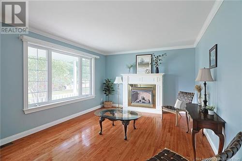 52 Maclean Court, Fredericton, NB - Indoor Photo Showing Living Room With Fireplace