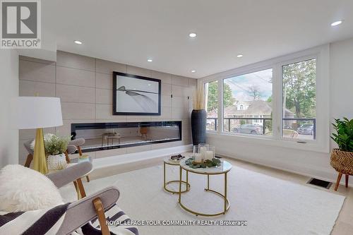 20 Mitchell Avenue, Whitchurch-Stouffville, ON - Indoor Photo Showing Other Room With Fireplace