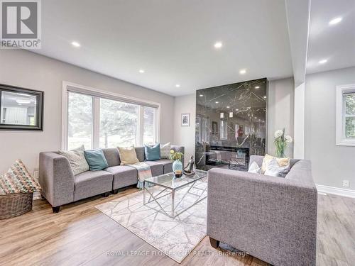 5263 Trafalgar Road, Erin, ON - Indoor Photo Showing Living Room With Fireplace