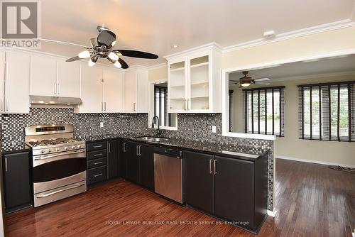 353 Silverbirch Boulevard, Hamilton (Villages Of Glancaster), ON - Indoor Photo Showing Kitchen With Upgraded Kitchen