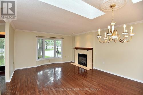 353 Silverbirch Boulevard, Hamilton (Villages Of Glancaster), ON - Indoor With Fireplace